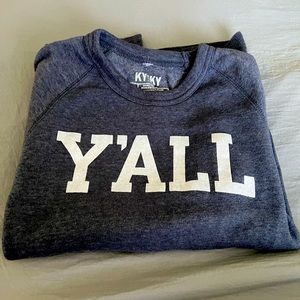 Y’all crewneck sweatshirt